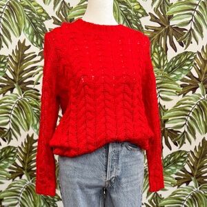 SOLD / JOE Fresh Red Sweater size Medium